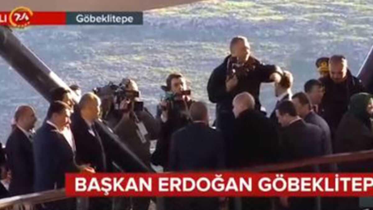 Bakan Erdoan Gbeklitepe'de