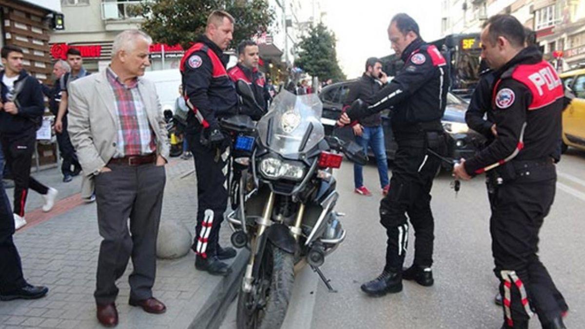   Yasak noktada 'u' dn yaparken, yunus polisini yaralad 