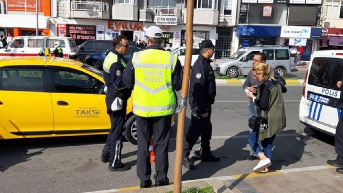 Aydn'da ilgin olay! Taksiciyi rehin ald, polise zor anlar yaatt