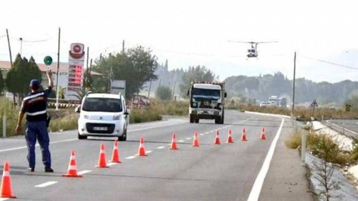 stanbul'da helikopterli trafik uygulamas gerekletirildi