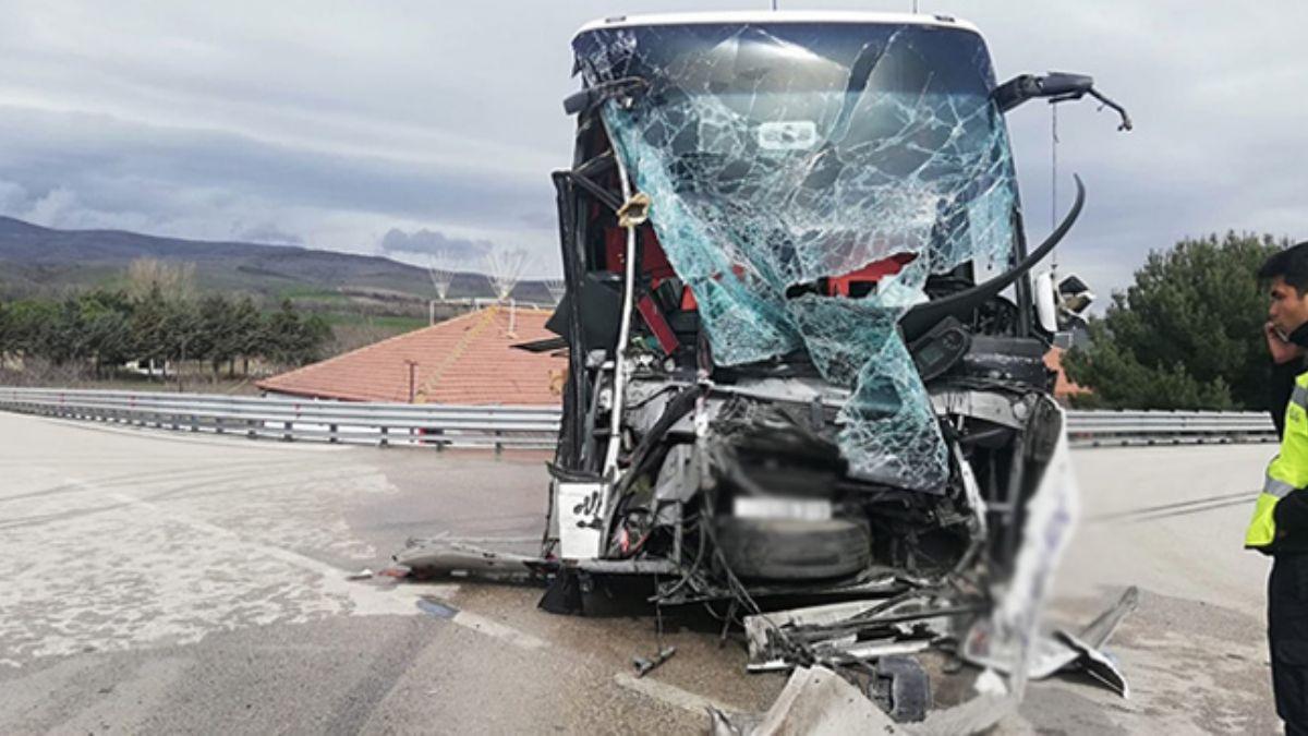 Amasya'da feci kaza: 15 yaral