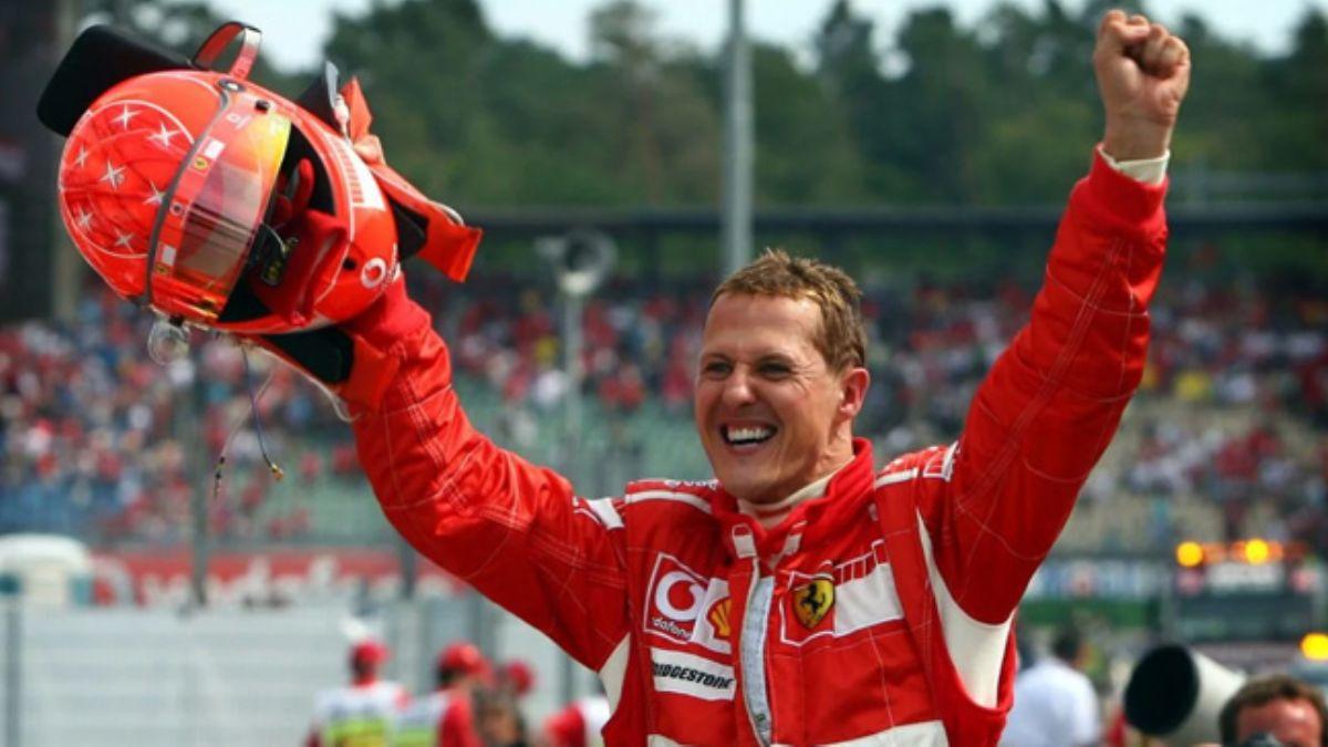 Formula 1'in en baarls Michael Schumacher
