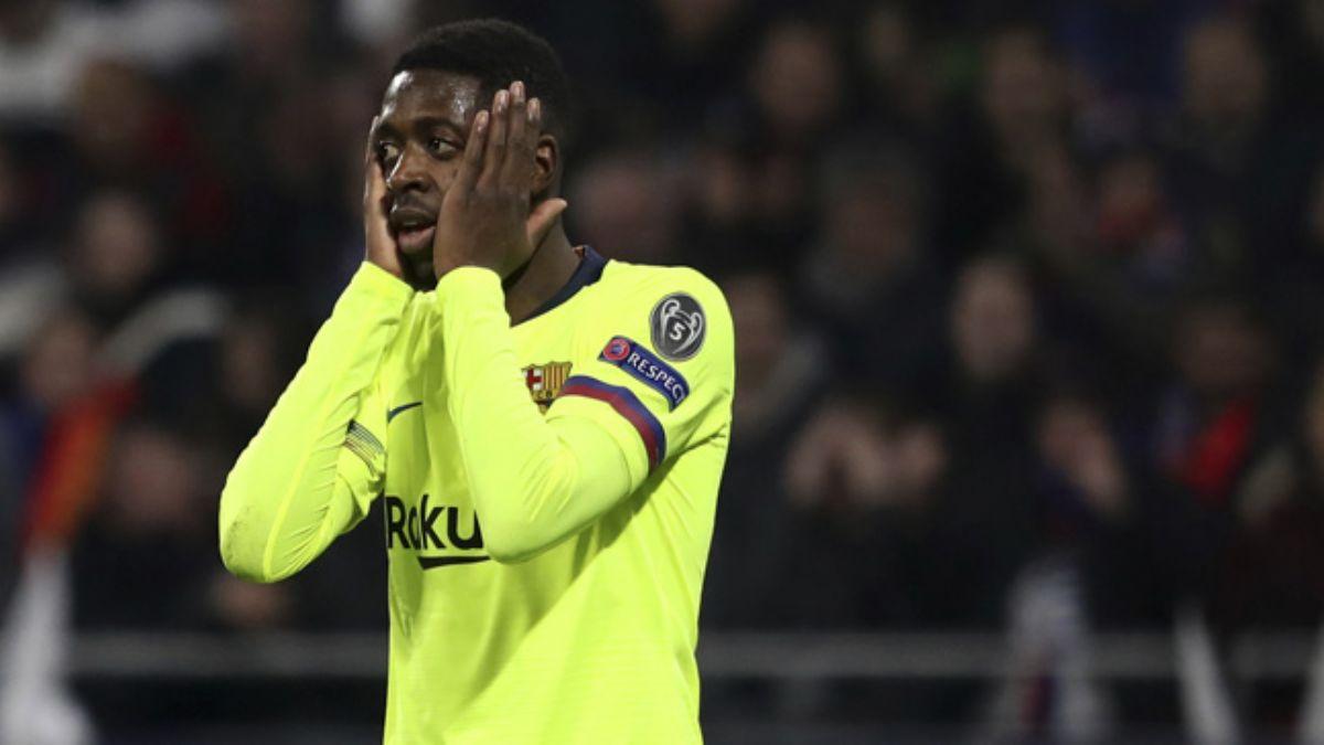 Ousmane Dembele sakatl nedeniyle 3-4 hafta sahalardan uzak kalacak