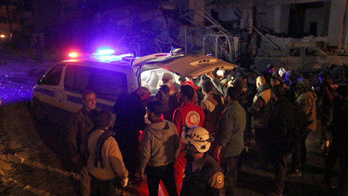 dlib'de yaralanan 5 sivil tedavi iin Hatay'a getirildi       