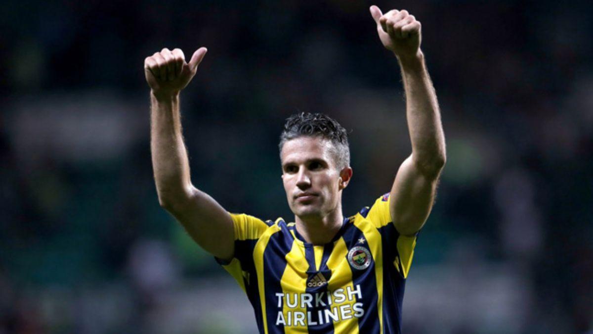 Fenerbahe'de son 10 yln en golcs Robin van Persie