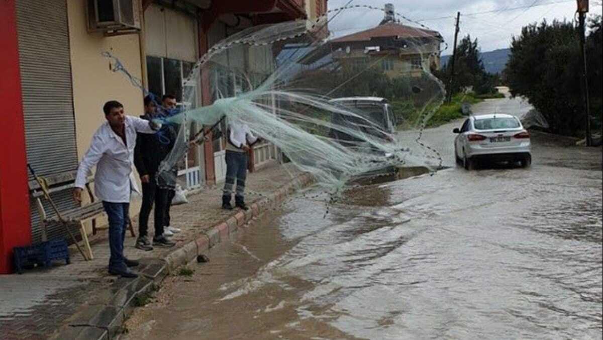 Gle dnen caddede nce botla gezdiler sonrada olta attlar