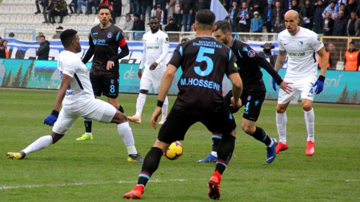 Trabzonspor deplasmanda B.B. Erzurumspor'u 1-0 malup etti