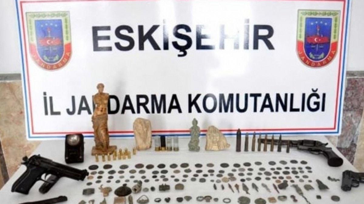 Eskiehir'de tarihi eser operasyonu