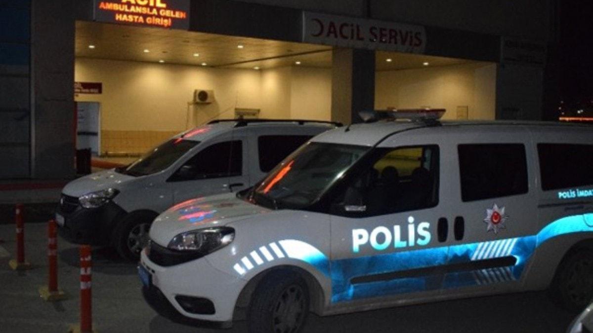 Malatya'da otomobilin arpt polis hayatn kaybetti
