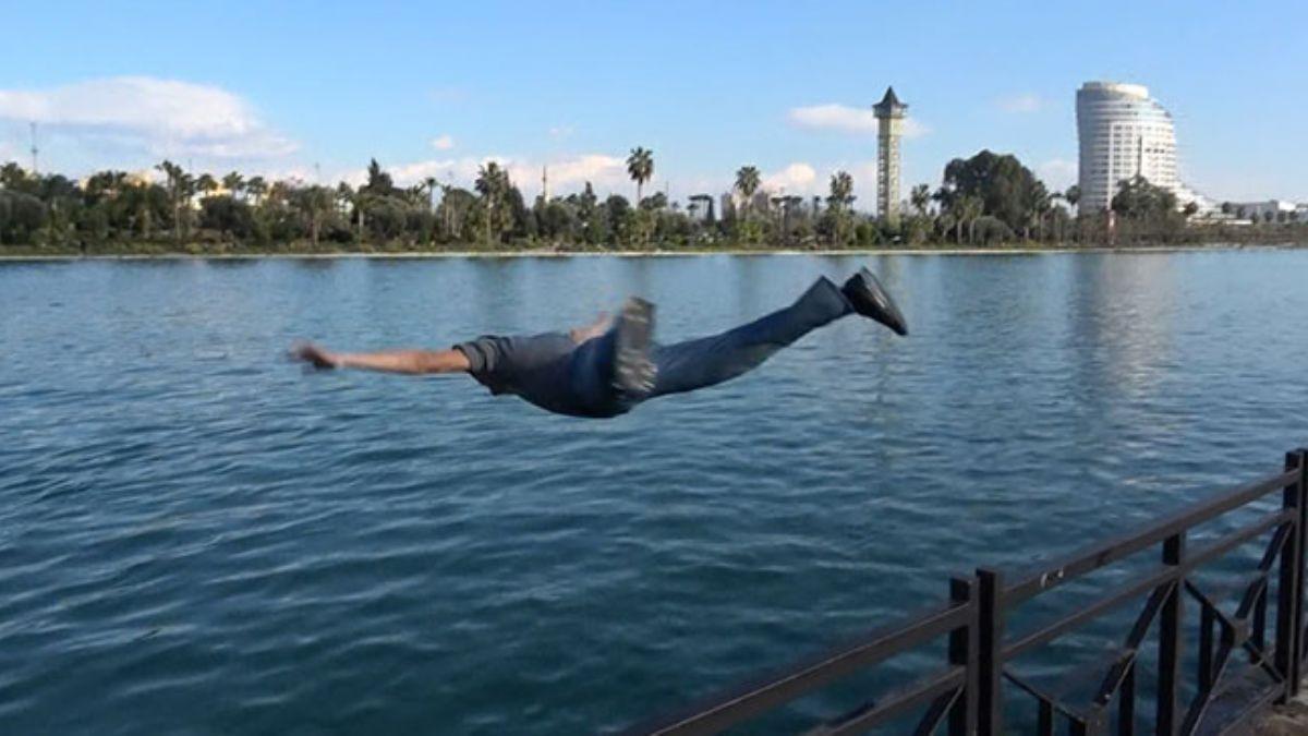 Adana'da boulma tehlikesine ramen nehre girdiler