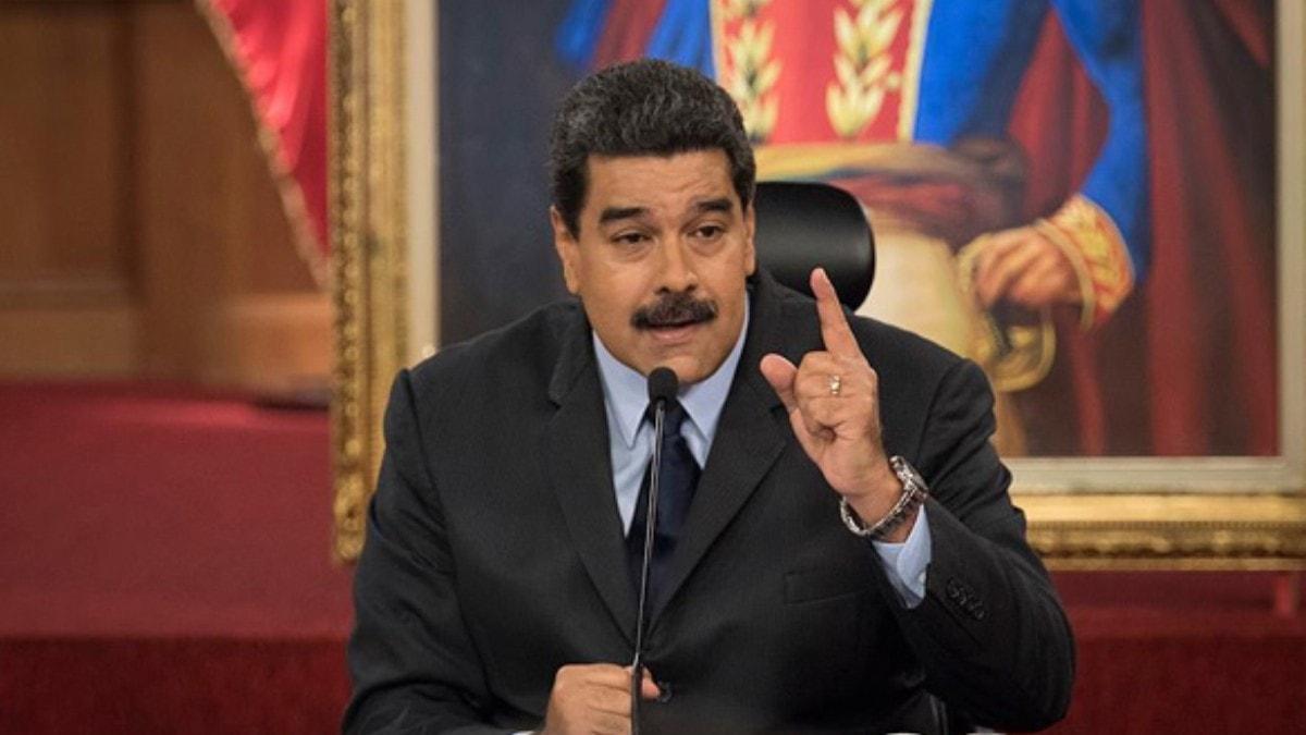 Venezuela Devlet Bakan Maduro: la almak iin kullanlacak 5 milyar dolarmz rehin alnd