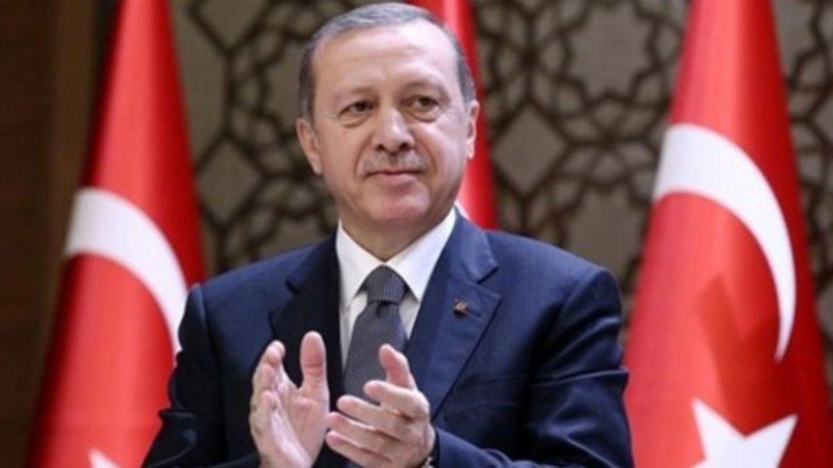 Cumhurbakan Erdoan'dan millilere tebrik