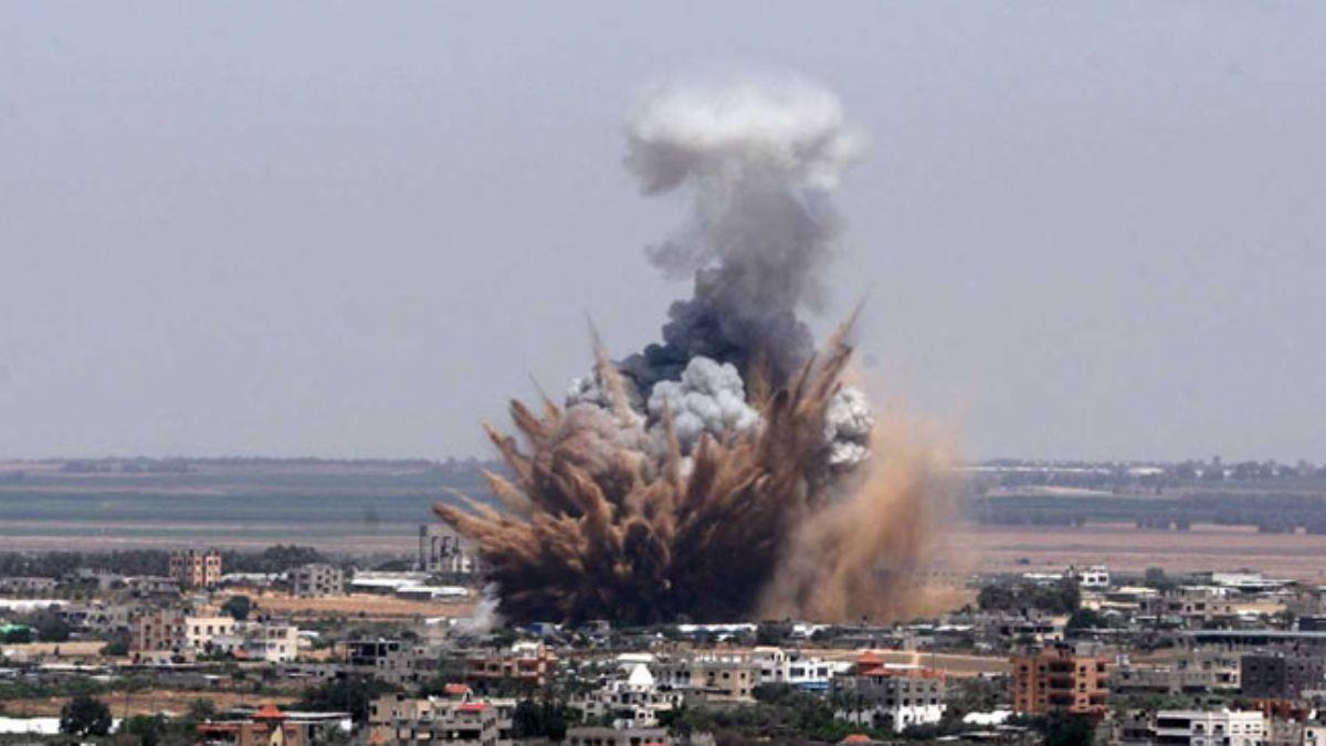 srail uaklar Gazze'ye hava saldrs dzenledi
