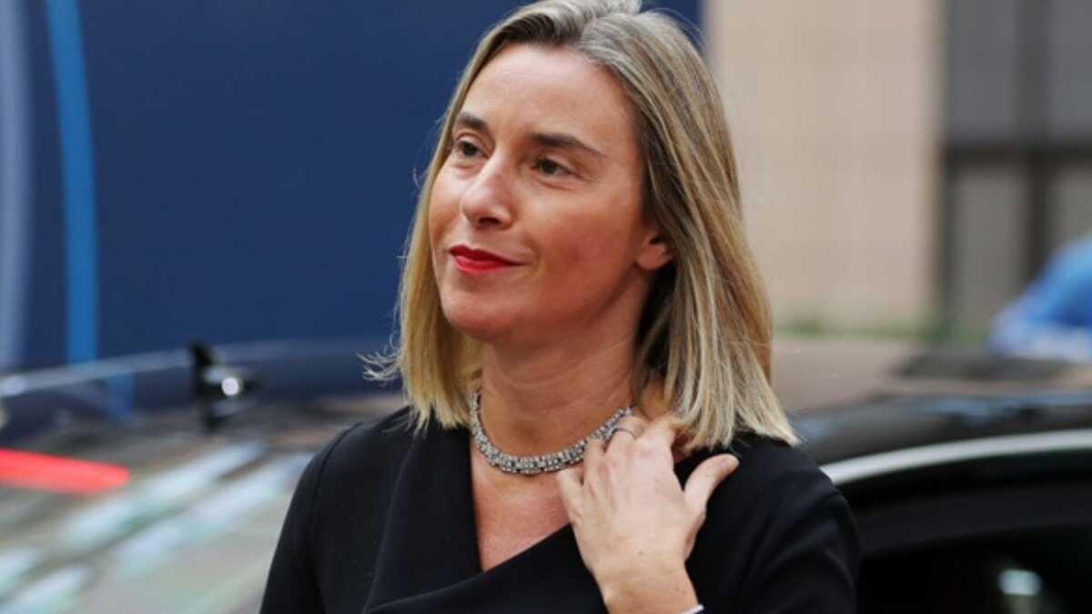 Mogherini, Eref Gani ile grt