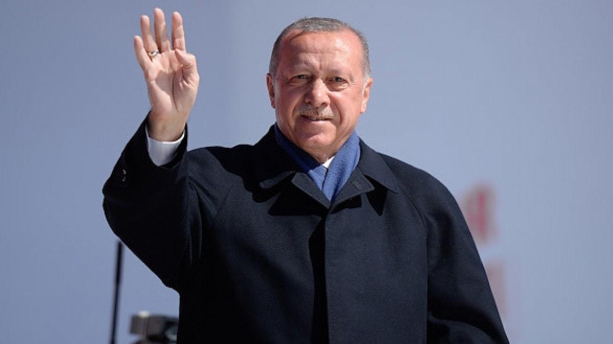 Bakan Erdoan'dan heyecanlandran paylam