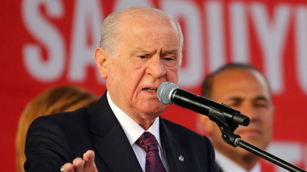 MHP Genel Bakan Devlet Baheli: ABD'nin atele oynad aktr