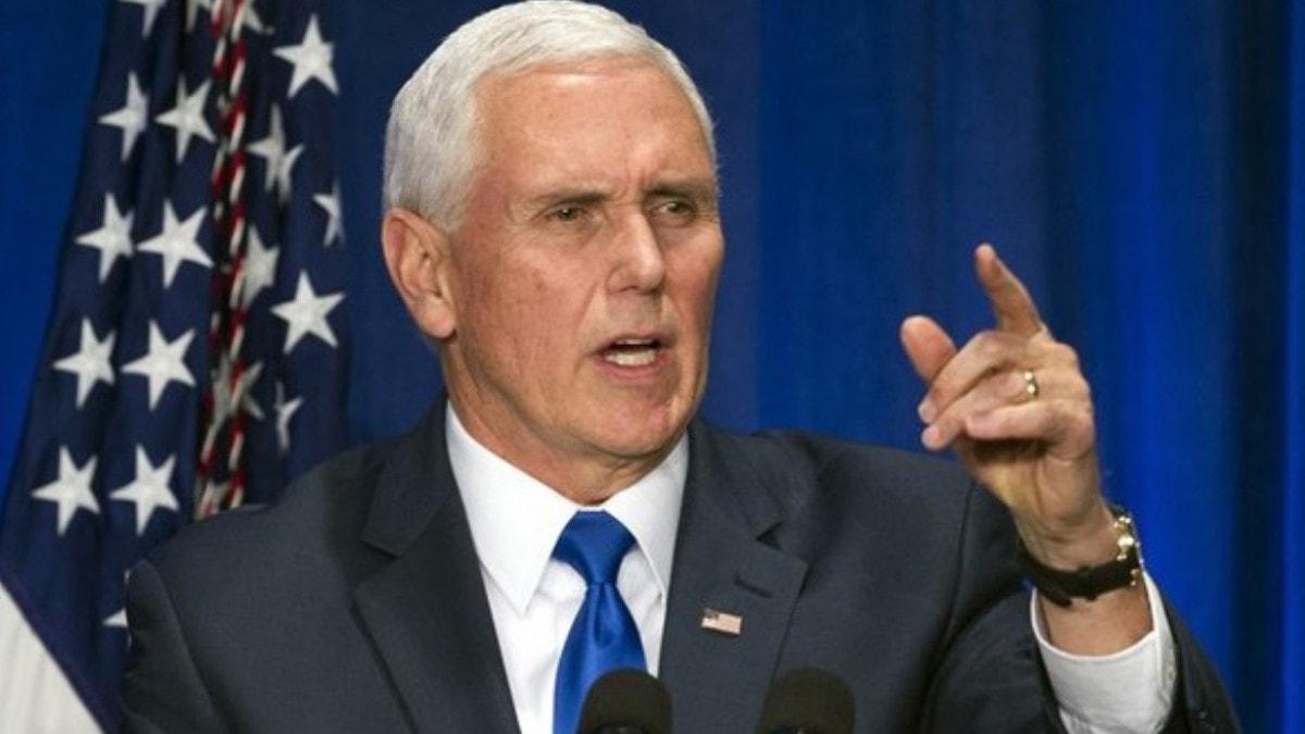 Pence, Irak Meclis Bakan el-Halbusi ile grt