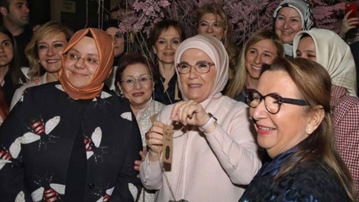 Emine Erdoan 'Cemre ars' etkinliine katld