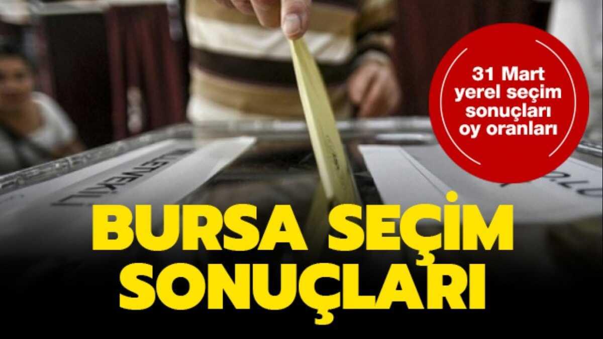 Bursa seim sonular kim kazand"