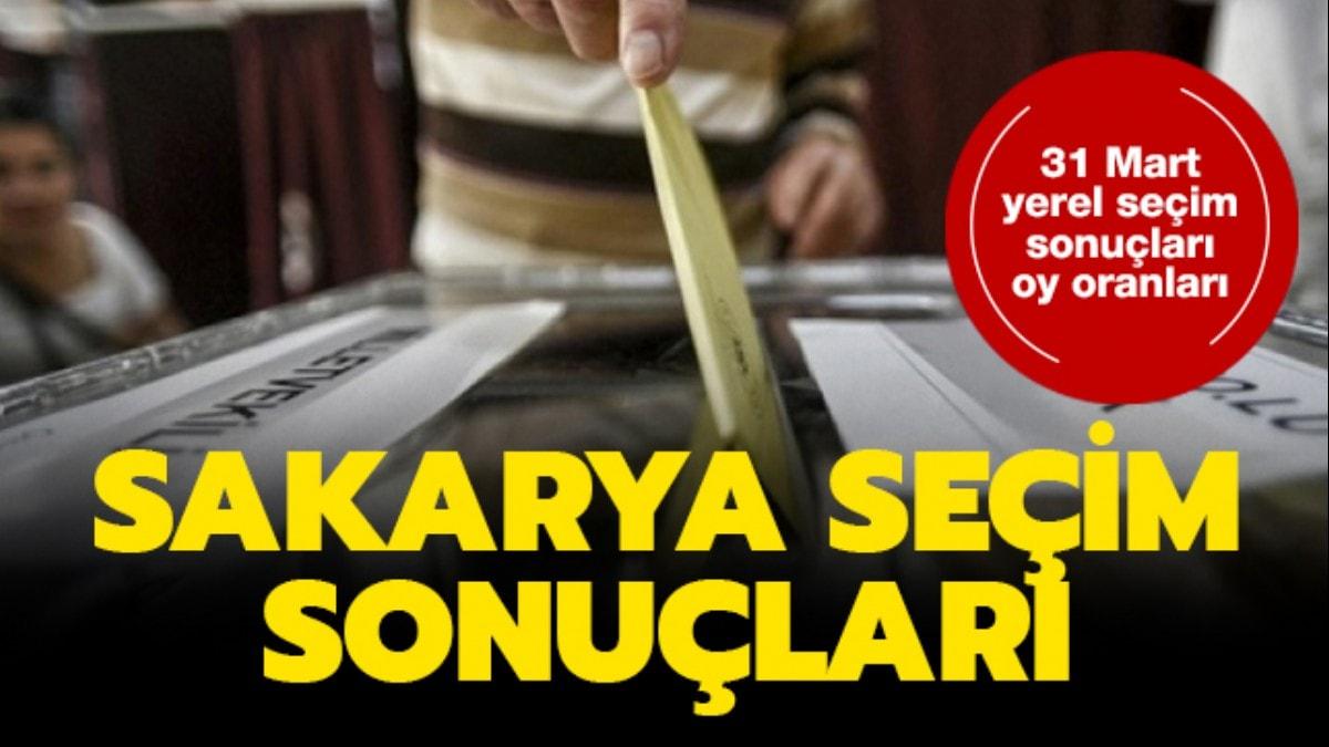 Sakarya seim sonular belli oldu