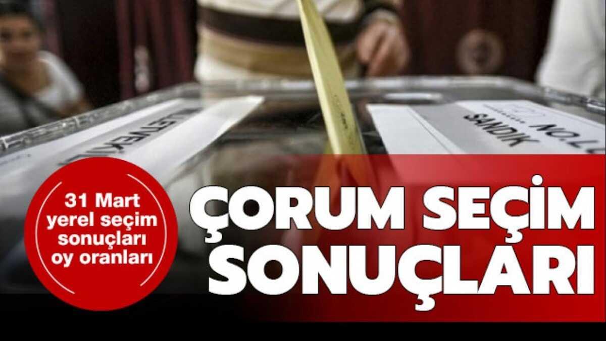 orum yerel seim sonular akland! Halil brahim Agn kimdir"