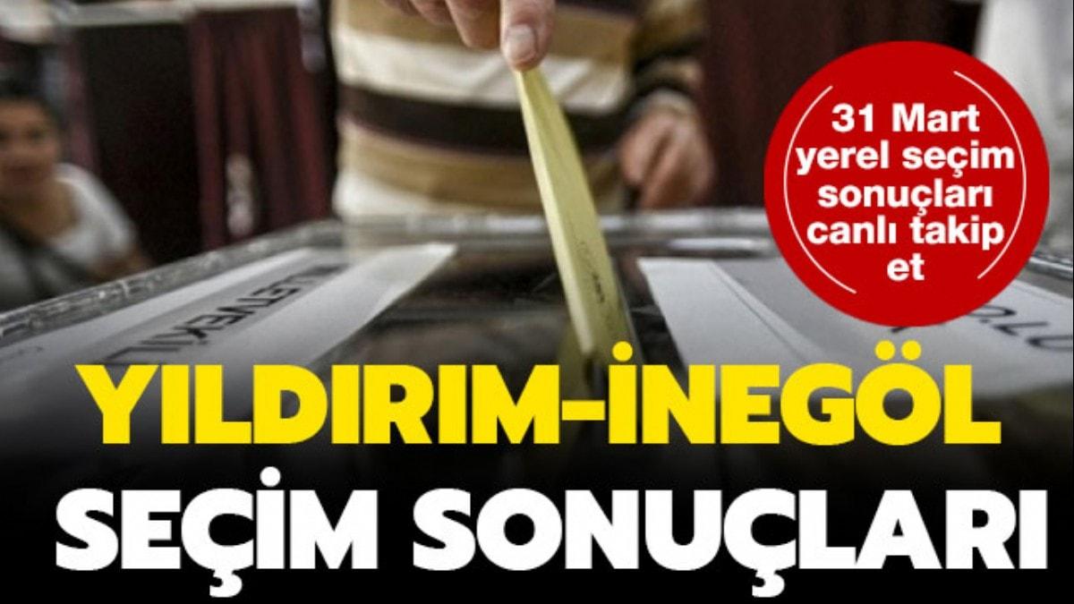 Yldrm negl seim sonular: Yldrm negl yerel seim sonularnda son dakika