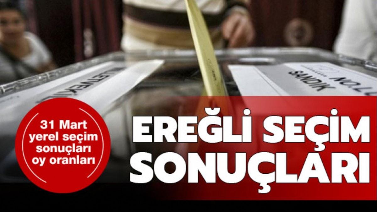 Zonguldak Ereli seim sonular: Zonguldak Ereli yerel seim sonular oy oranlar (Canl yayn)