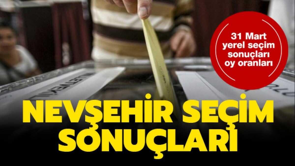 Nevehir seim sonular kim kazand" 2019 Nevehir yerel seim sonular oy oranlar