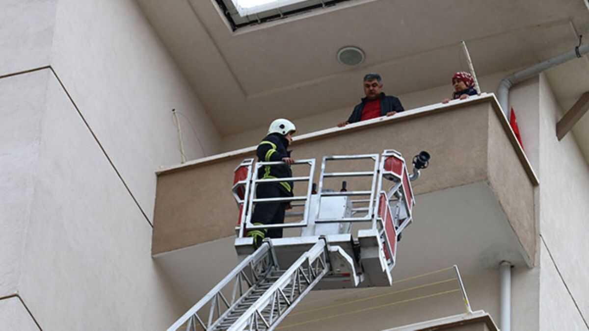 Osmaniye'de apartmanda yangn: 7 kii hastaneye kaldrld