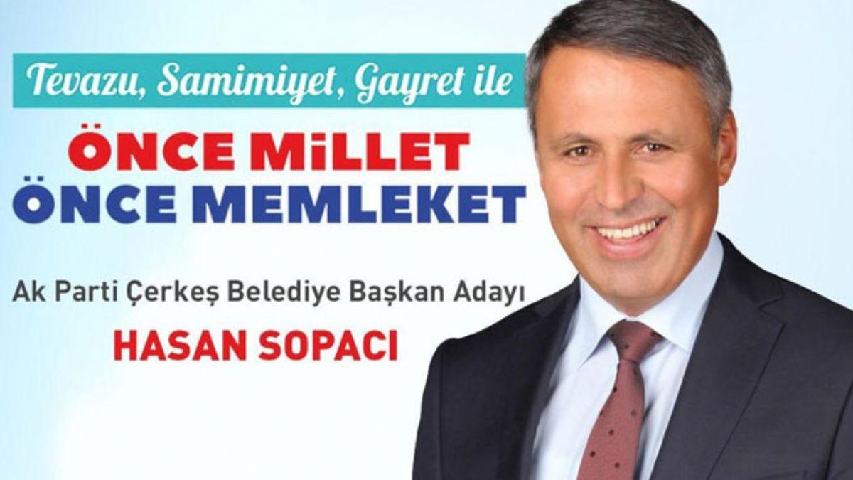 ankr'nn erke ilesinde belediye bakanln AK Parti aday Hasan Sopac kazand