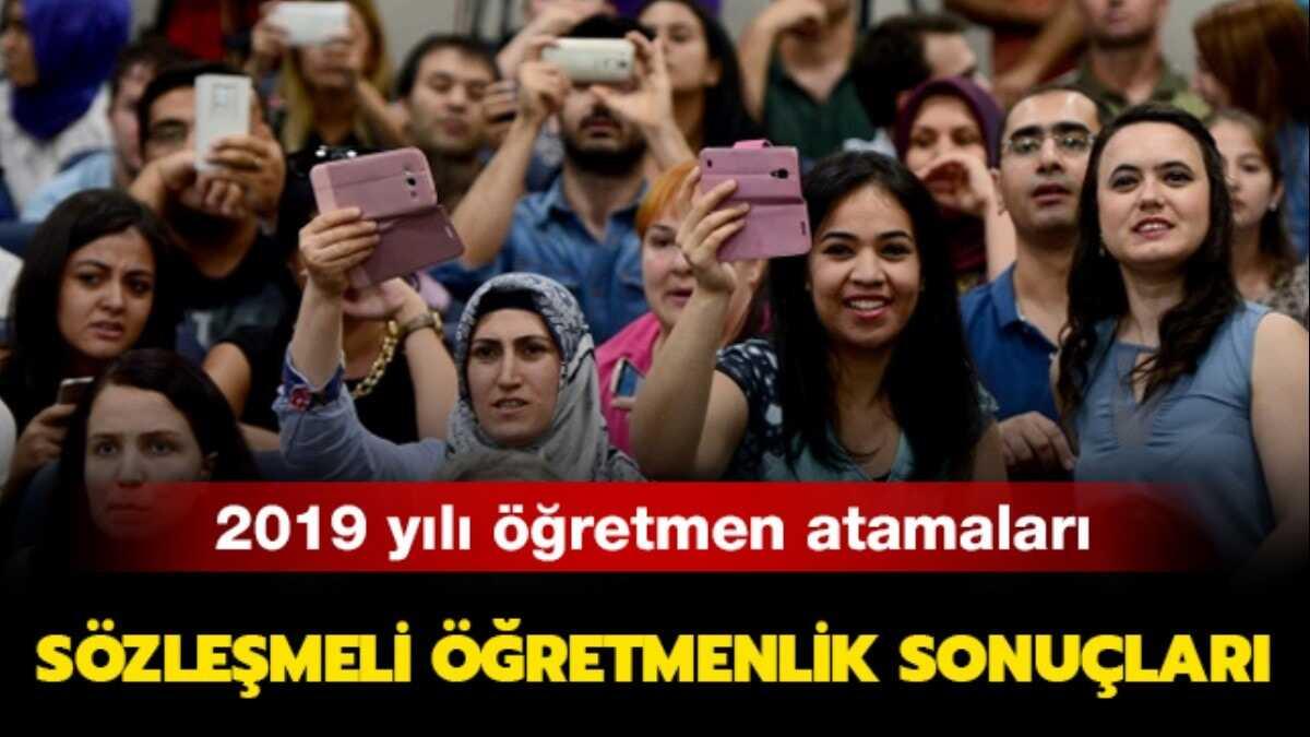 2019 Szlemeli retmenlik bavuru sonular akland Szlemeli retmenlik mlakat yerleri sorgula