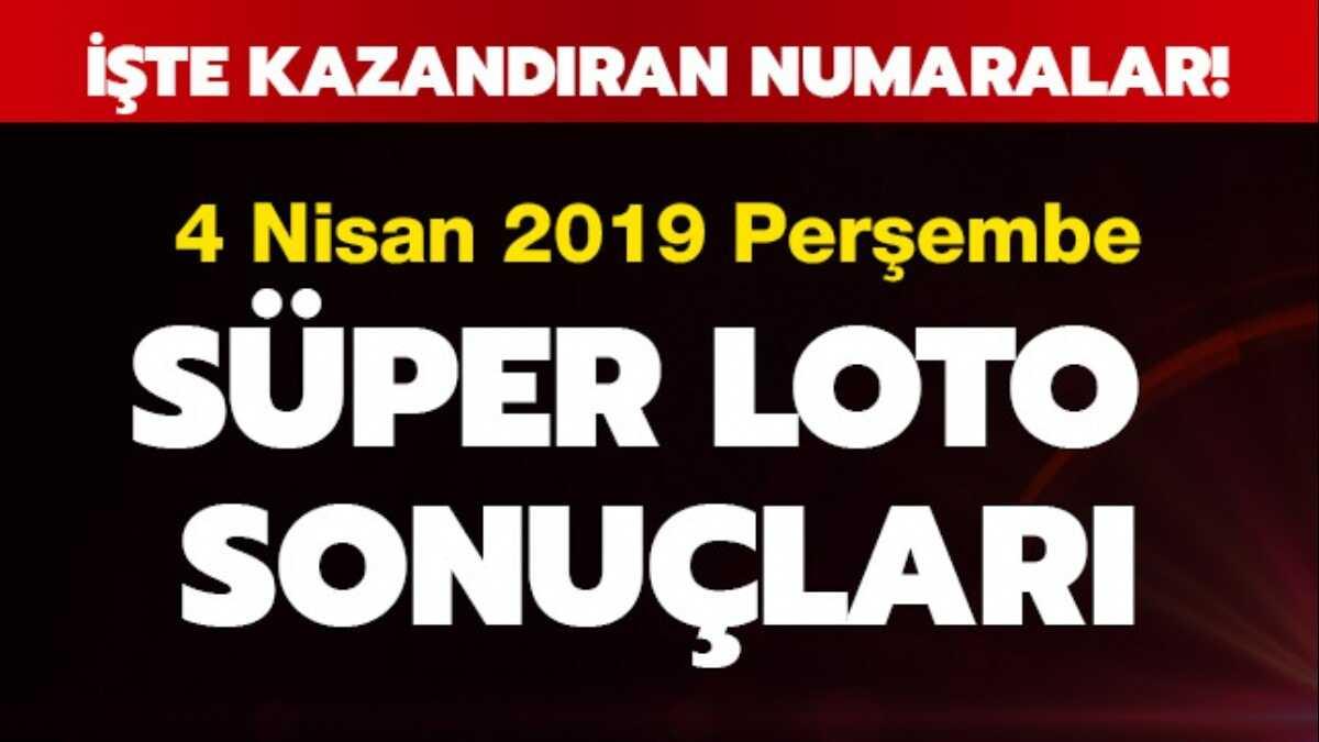4 nisan persembe super loto cekilis