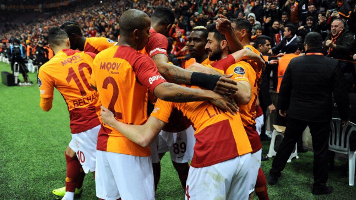 Galatasaray sahasnda Yeni Malatyaspor'u 3-0 malup etti