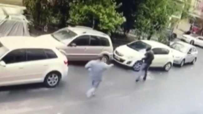 Damadını sokak ortasında böyle öldürdü