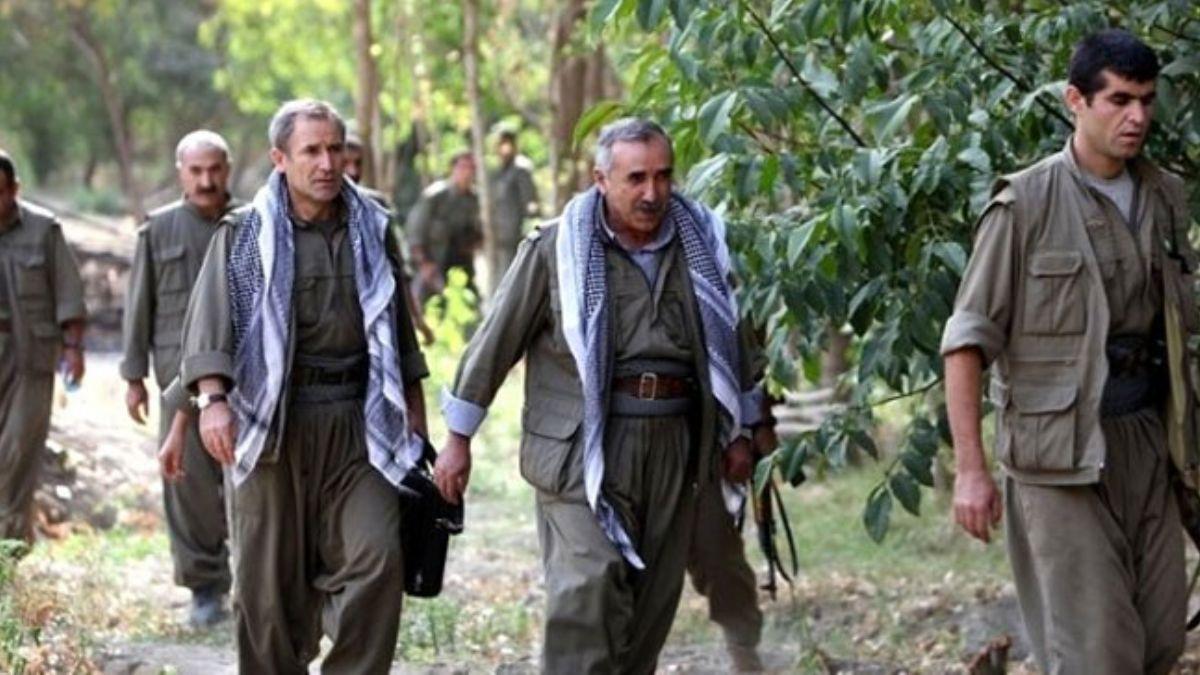 Terr rgt PKK'nn elebalar birbirine dt