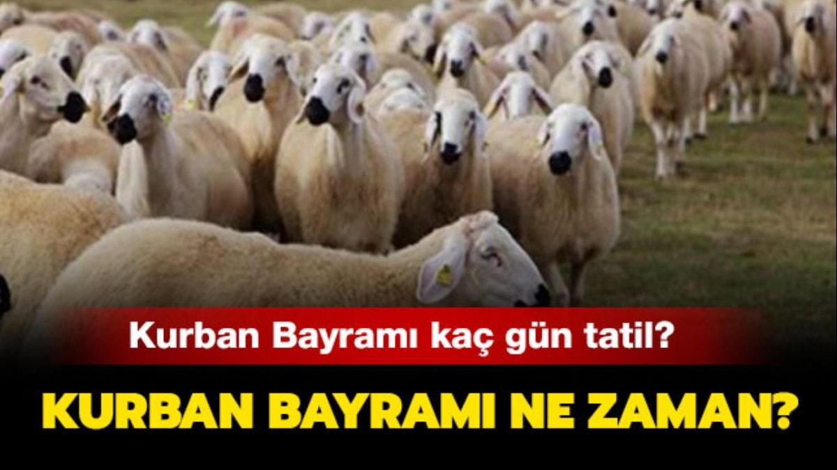 Kurban Bayram tatili ka gn" 2019 Kurban Bayram ne zaman"