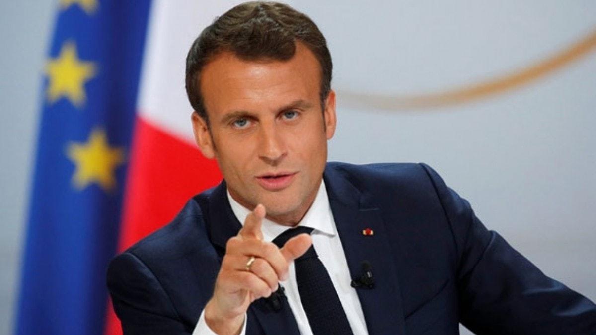 Macron'dan 'Siyasal slam' k: Kime mesaj veriyor"