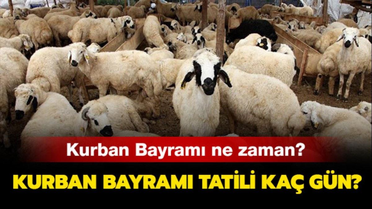 Kurban bayramı ne zaman