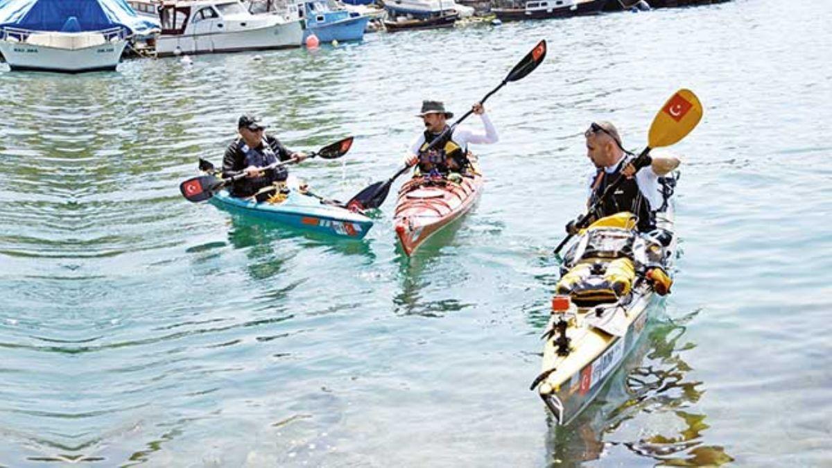 100. ylda stanbul'dan Samsun'a krek ekiyorlar