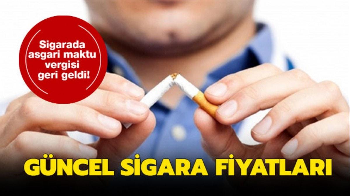 Sigara fiyatlar ne kadar oldu" Zaml sigara fiyatlar nasl"