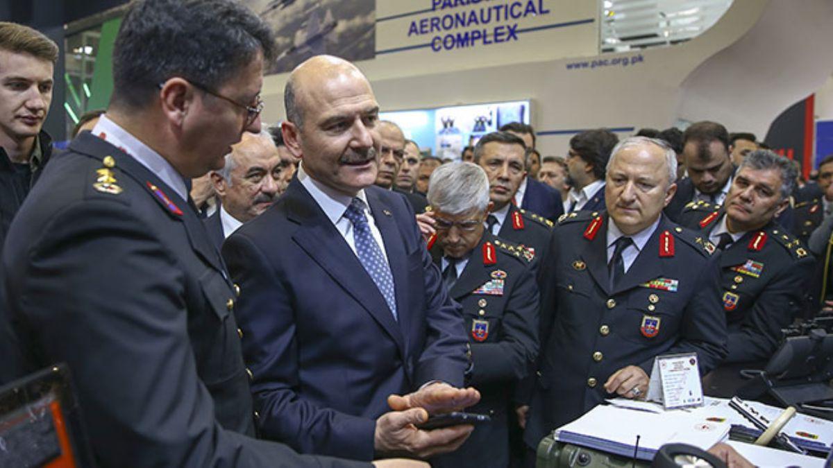 ileri Bakan Soylu, IDEF'19'da 