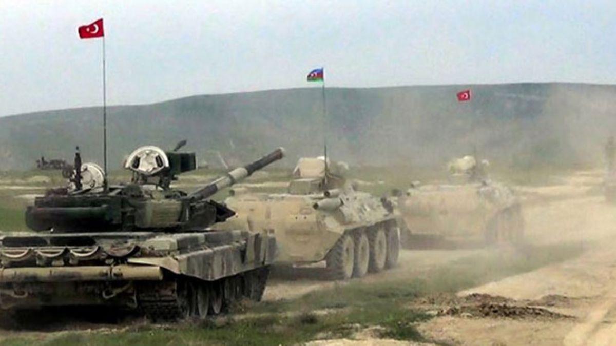 Trkiye ve Azerbaycan ordular ortak tatbikat gerekletiriyor