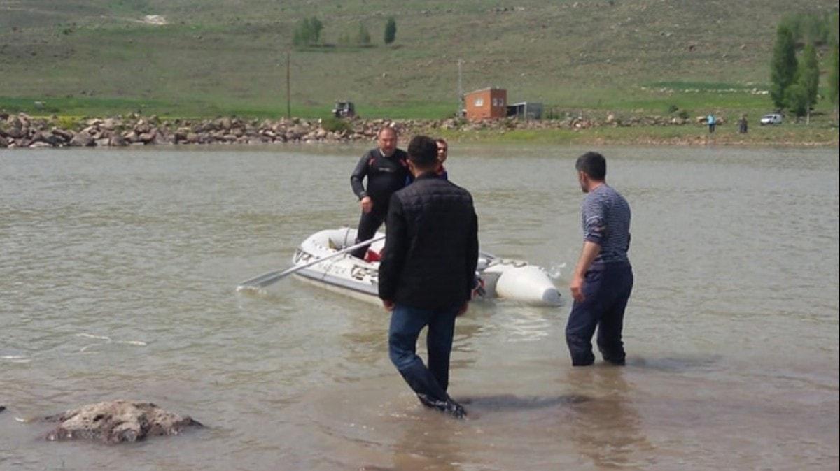 Erzurum'da dereye den kk Asra bouldu