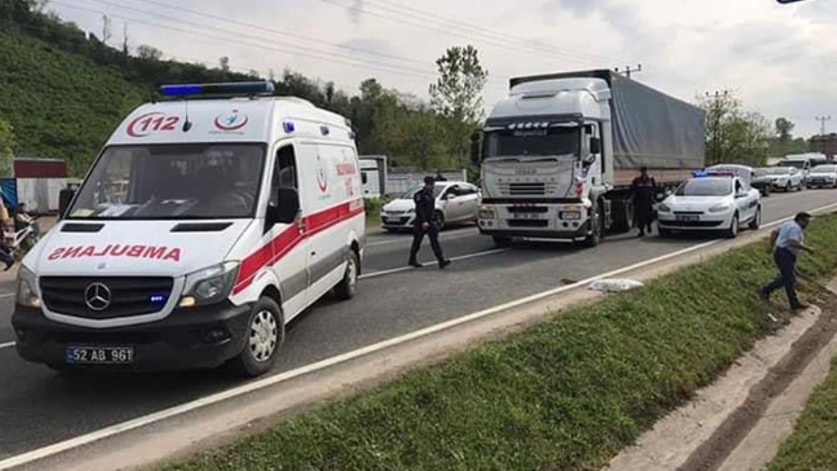 Ordu'da trn arpt kii haaytn kaybetti