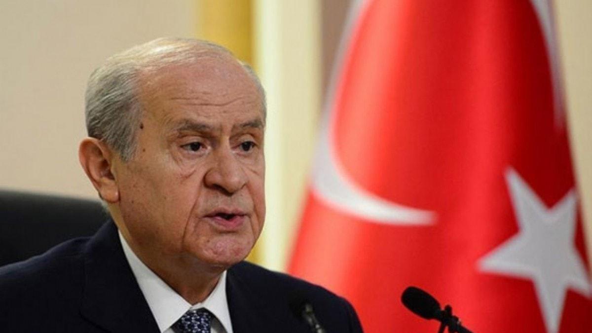 MHP Genel Bakan Devlet Baheli: Hainlerin kk kaznmaldr