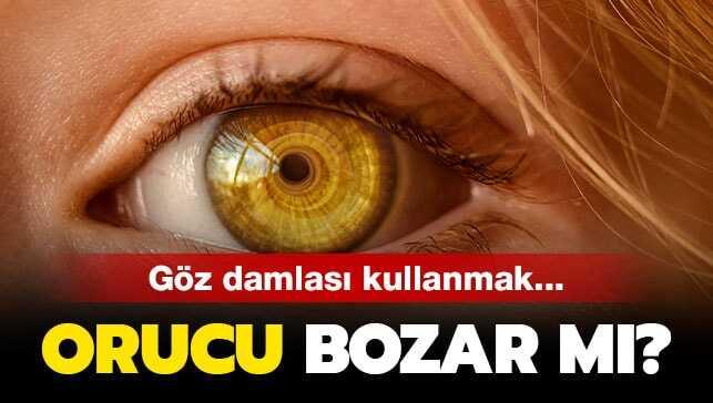 Goz Damlasi Orucu Bozar Mi Iste Diyanet In Goz Damlasi Aciklamasi