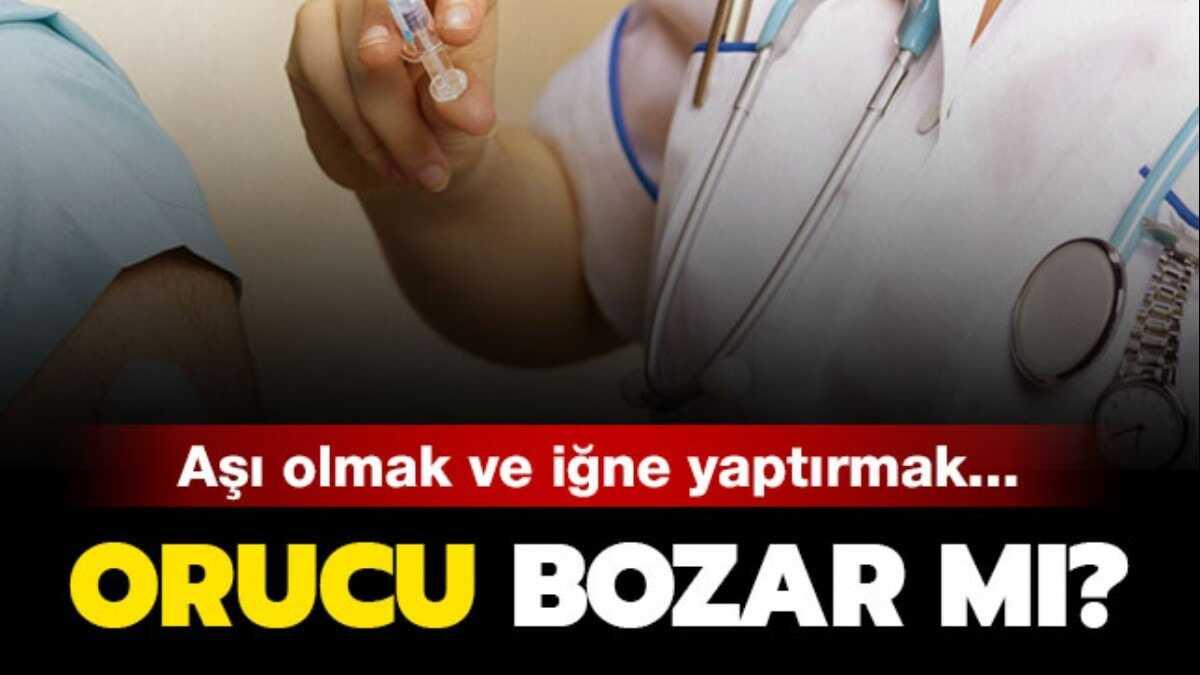ne yaptrmak orucu bozar m" Diyanet'ten ine ve a aklamas geldi