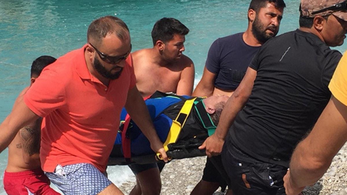 Fethiye'de denize den Rus paratden kt haber geldi