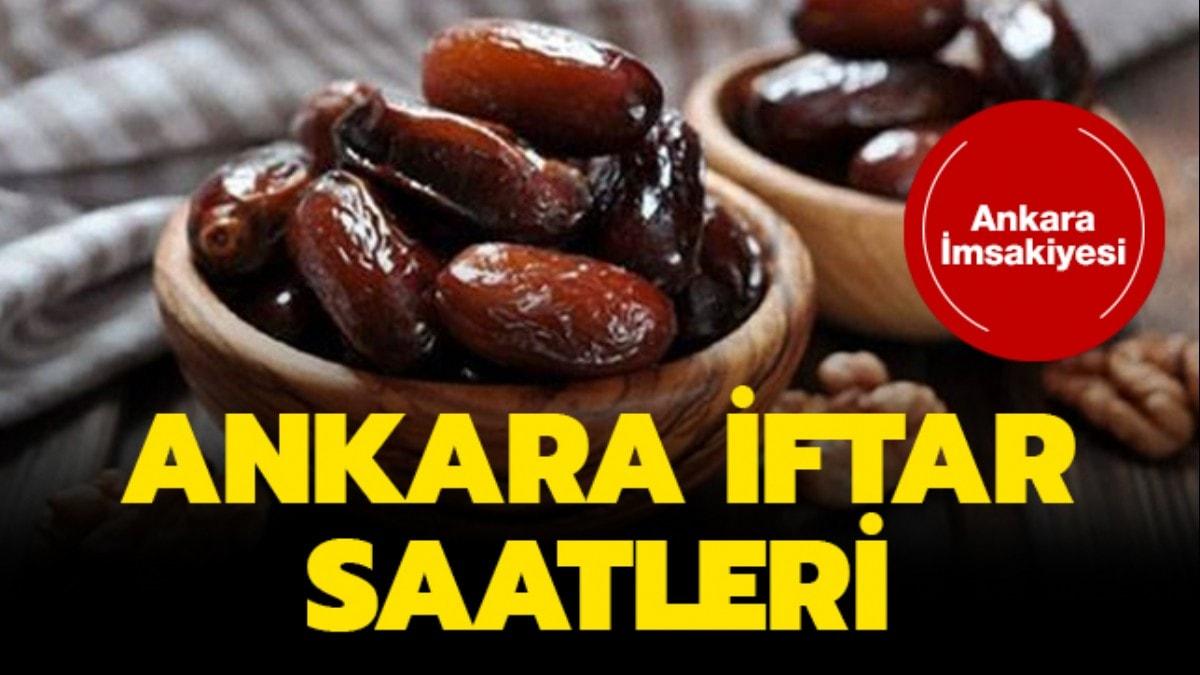 Ankara iftar saatleri haberimizde