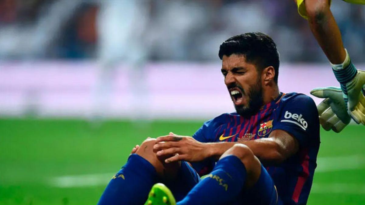 Barcelona'da Luis Suarez oku